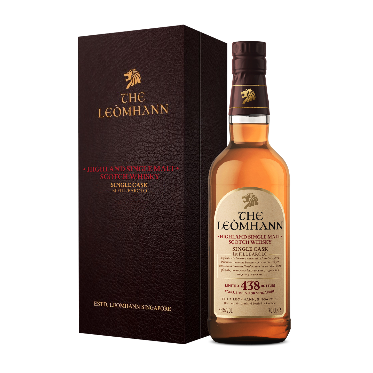 Leómhann luxury whisky Singapore premium rare whisky gift delivery